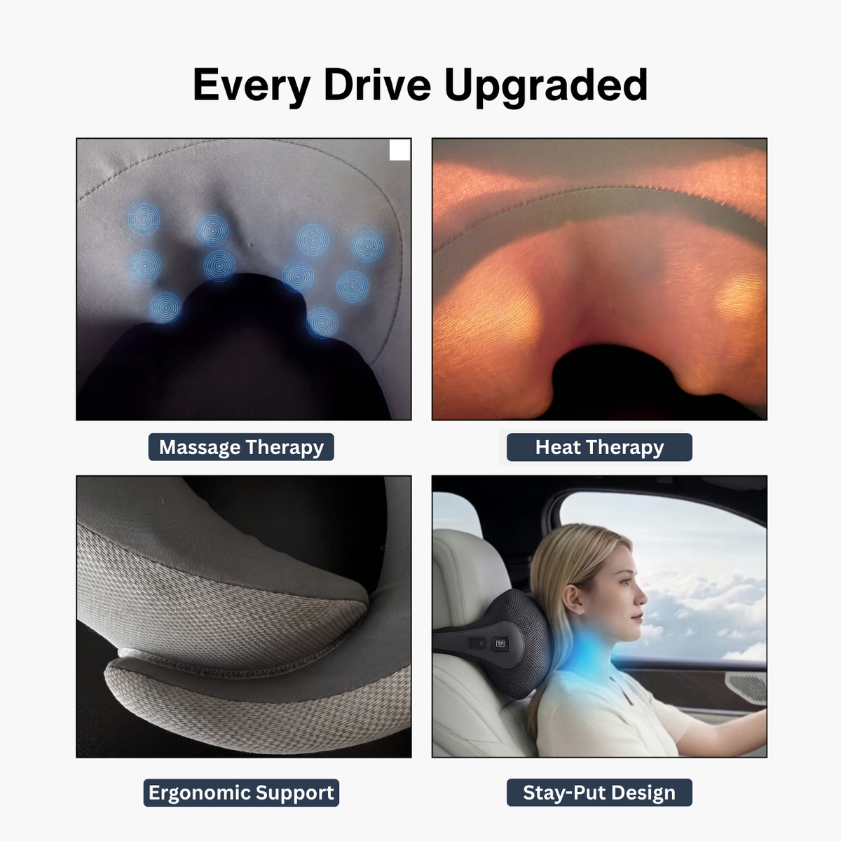Velomy™ Massage Headrest